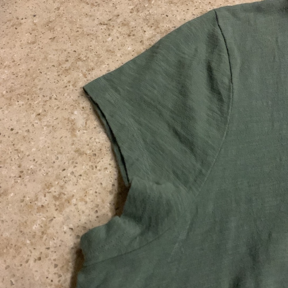 Eileen Fisher Organic Cotton Tee, Big Boxy Fit 
Size XXS - Picture 4 of 5